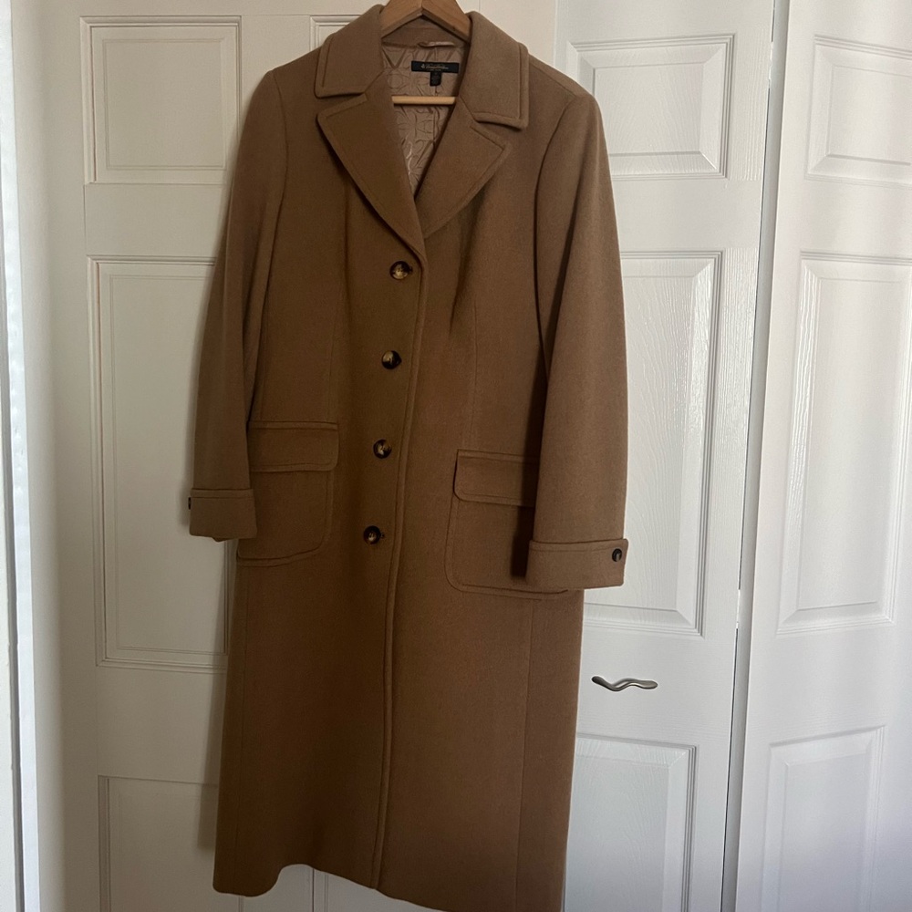 Brooks Brothers Ladies Full Length Cashmere Coat
